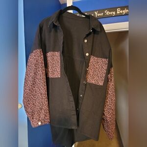 Oversize Denim Shirt/Jacket Size XL